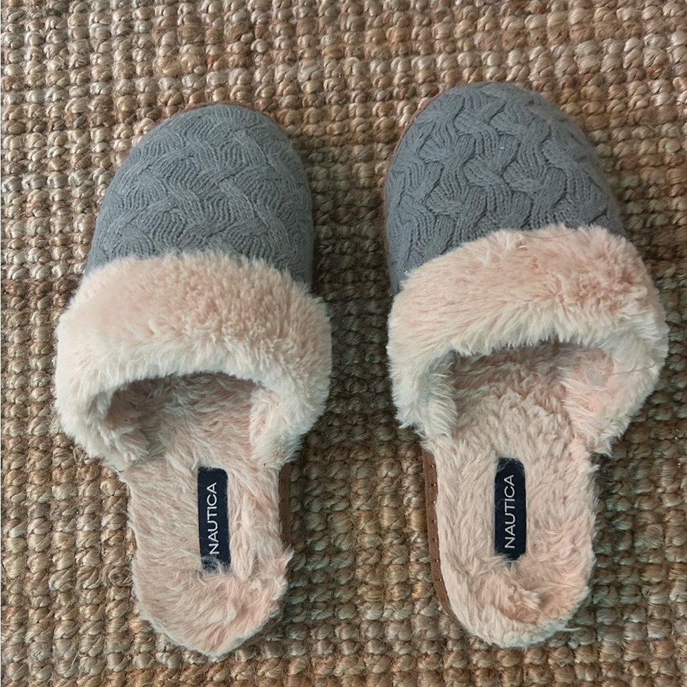NAUTICAL New without tag slippers